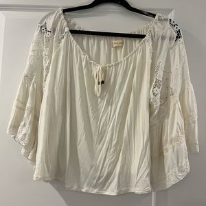 Altar’s State off shoulder shirt - M - white